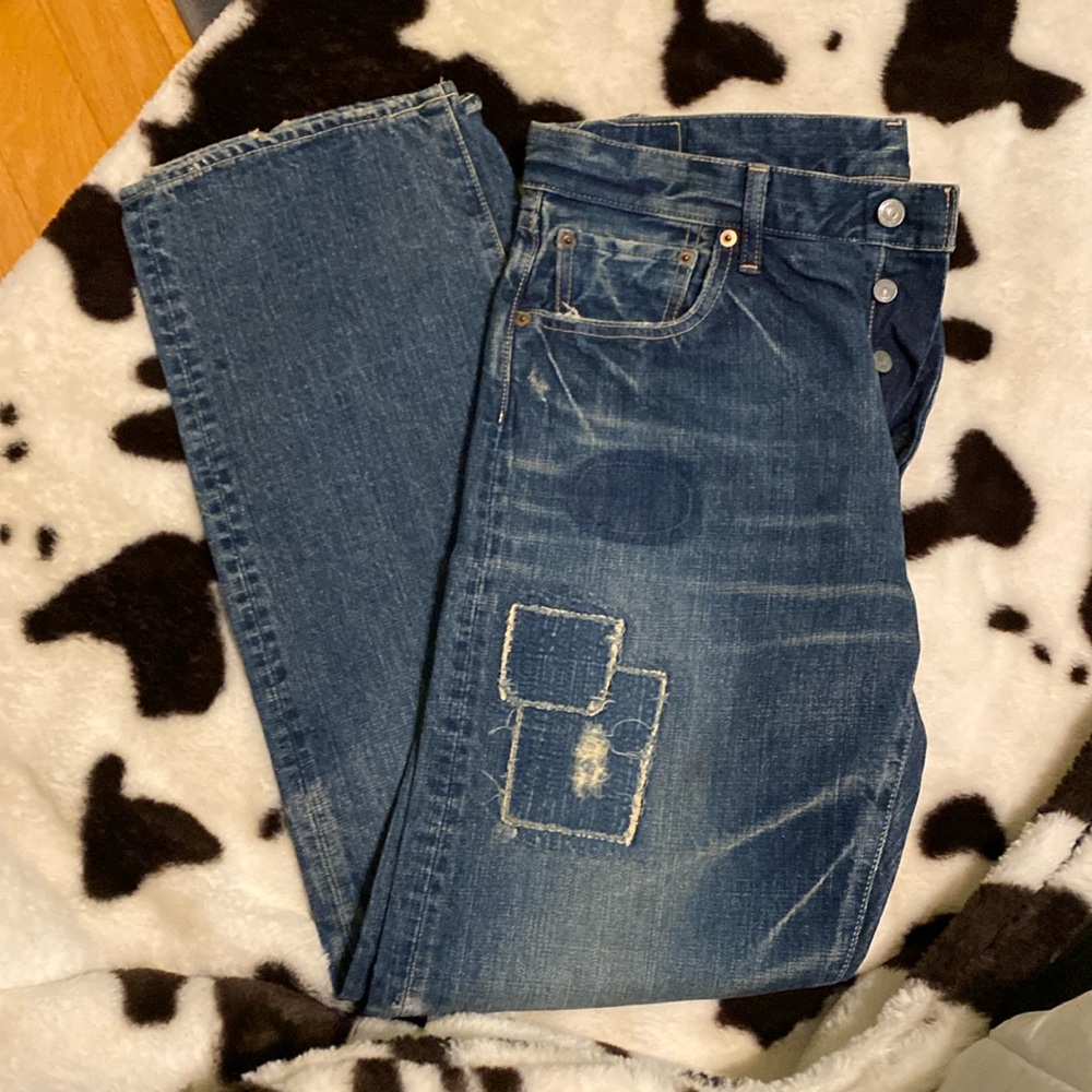 Rare Spellbound Jeans Japanese Designer Streetwear Patched